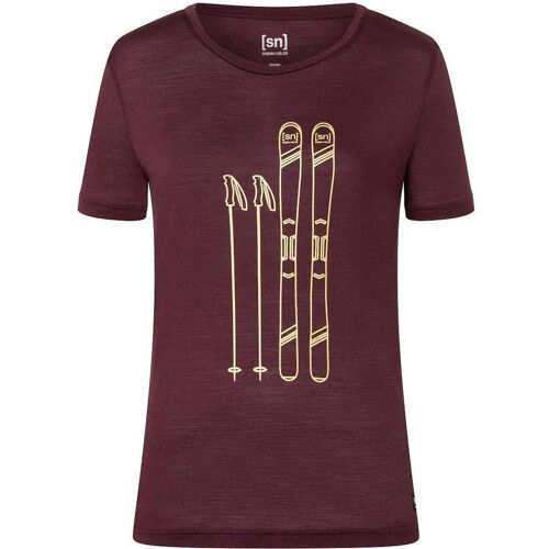 Supernatural Supern skiing w tee S Wine