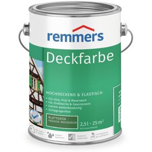 Remmers Deckfarbe, blattgrün (früher: moosgrün), 2.5 l