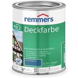 Remmers Deckfarbe, friesenblau, 0.75 l