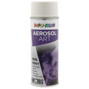 european aerosols DUPLI-COLOR Aerosol Art RAL 9001 cremeweiss seidenmatt, 400 ml