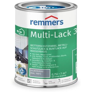 Remmers Multi-Lack 3in1, silbergrau (RAL 7001), 0.75 l