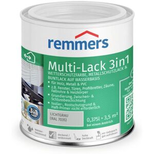 Remmers Multi-Lack 3in1, lichtgrau (RAL 7035), 0.375 l