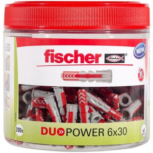 fischerwerke fischer Allzweckdübel DuoPower 6 x 30 Dose, 200 Stück