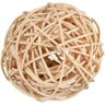 TRIXIE Ball mit Schellen, Rattan, Ø 4 cm