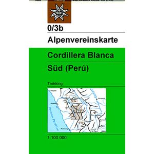 DAV AV-Karte 0/3b Cordillera Blanca Süd (Perú) - unisex - Size: One Size