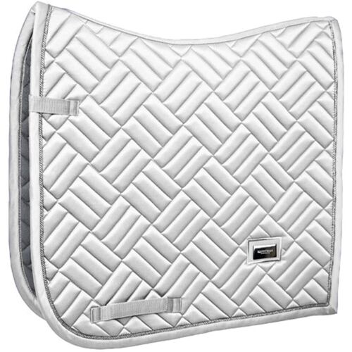 Equestrian Stockholm Schabracke Dressur Modern White Perfection Silver FS 2024 Dressurschabracke Full kavalio - für mich und mein Pferd