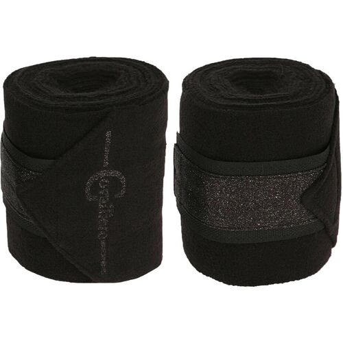 Covalliero Fleecebandagen Empara 4er Set Black kavalio - für mich und mein Pferd - Black