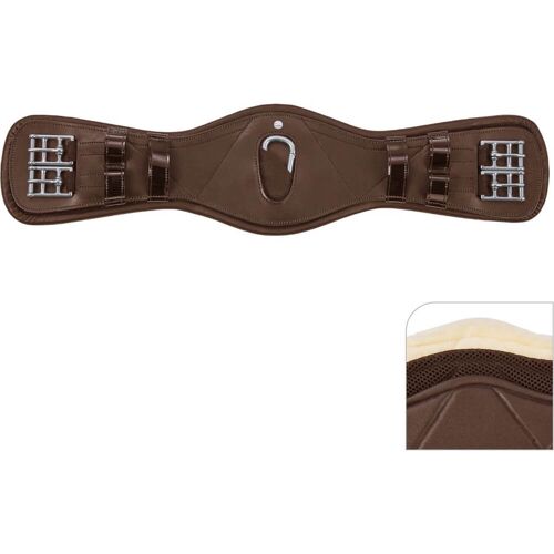 BUSSE Sattelgurt Passage Line AS Dressurgurt Braun 70 kavalio - für mich und mein Pferd - Braun