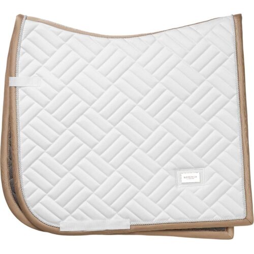 Equestrian Stockholm Dressurschabracke Modern White Sand Kollektion Schabracke Weiß Full kavalio - für mich und mein Pferd - Weiß