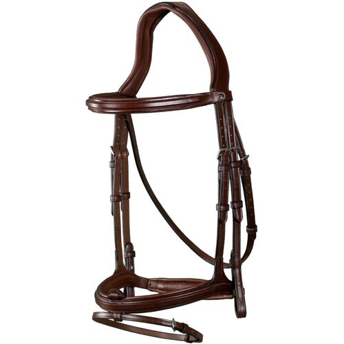 Dy´on Trense mit kombiniertem Reithalfter New English Collection Trensenzaum Braun kavalio - für mich und mein Pferd - Braun