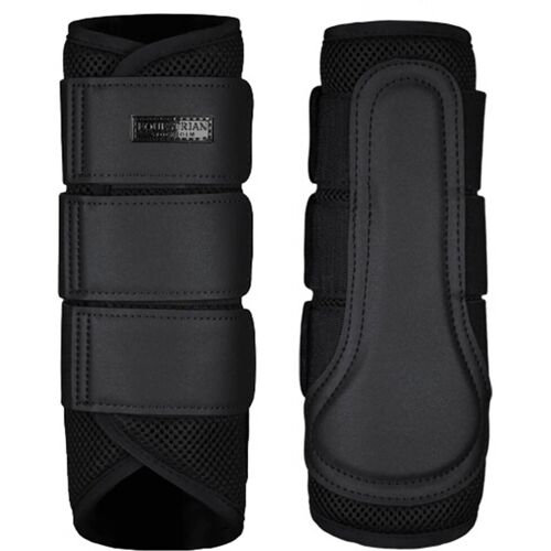 Equestrian Stockholm Gamaschen Classic Mesh Boots All Black Dressurgamaschen M kavalio - für mich und mein Pferd