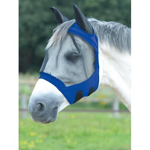 BUSSE Fliegenmaske Fly Buckler Gap II Insektenschutz Royalblau XWB kavalio - für mich und mein Pferd - Royalblau