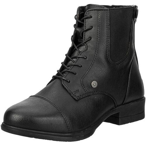 Suedwind Equestrian Stiefelette Nova BZ Lace Vegan Black 37 kavalio - für mich und mein Pferd - Black