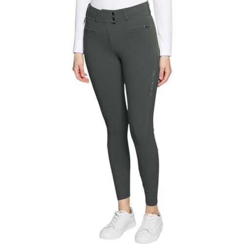Samshield Reithose Damen Full-Grip Claranova HW 2025 Damenreithose Dark Forest kavalio - für mich und mein Pferd - Dark Forest