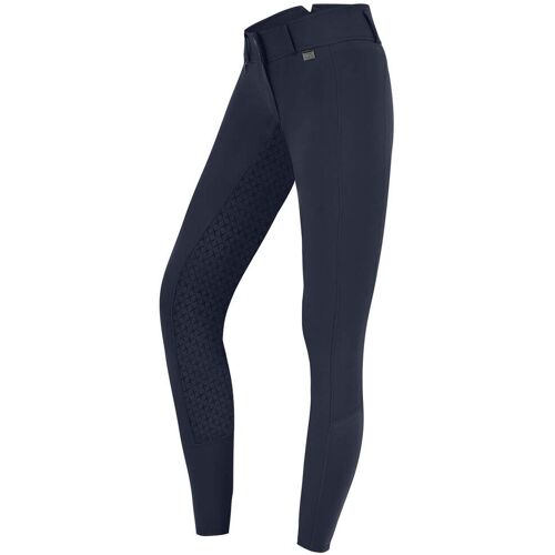 E.L.T Reithose Damen Full-Grip Micro Sport Silikon High Waist Nachtblau 36 kavalio - für mich und mein Pferd - Nachtblau