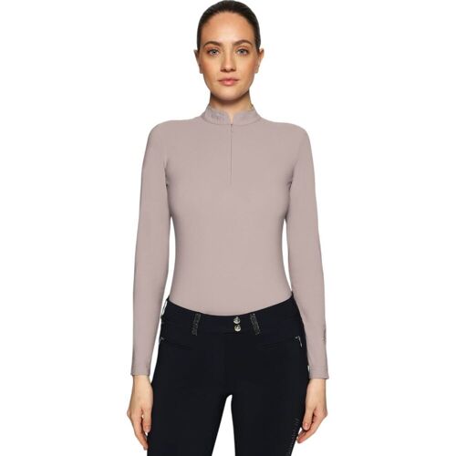 Samshield Baselayer Damen Bella FS 2026 Longsleeve Latte XS kavalio - für mich und mein Pferd - Latte