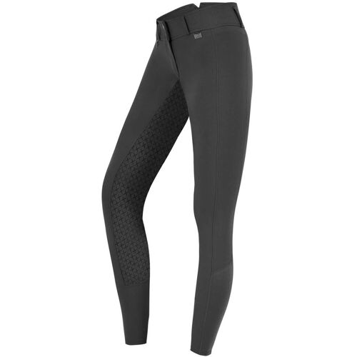 E.L.T Reithose Kinder Full-Grip Micro Sport Silikon High Waist Asphalt 164 kavalio - für mich und mein Pferd - Asphalt