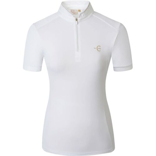 Covalliero Turniershirt Kurzarm Damen FS 2026 Competition Shirt White L kavalio - für mich und mein Pferd - White