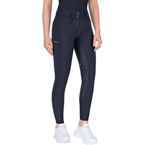 E.L.T Reithose Damen Full-Grip Comfort Ride Glam HW 2025 Damenreithose Tiefblau 48 kavalio - für mich und mein Pferd - Tiefblau