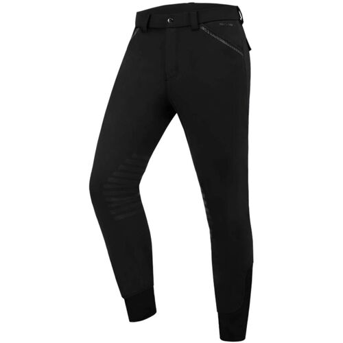 E.L.T Reithose Herren Mailo Knie Silikon Herrenreithose Schwarz 46 kavalio - für mich und mein Pferd - Schwarz