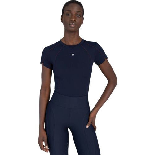 Maximilian Equestrian T-Shirt Damen Kova Technical Shirt S Navy/Red - Navy/Red