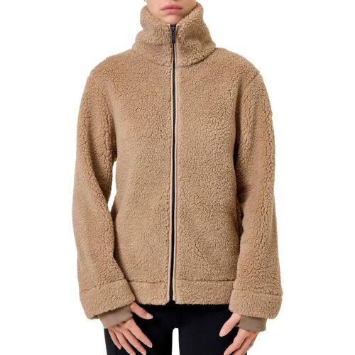 Equestrian Stockholm Jacke Damen Teddy Fleece Jacket Sand Kollektion Sand XL kavalio - für mich und mein Pferd - Sand