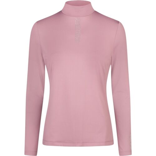 Pikeur Baselayer Damen Sports HW 2025 Strass Langarmshirt Berry Blush 40 kavalio - für mich und mein Pferd - Berry Blush