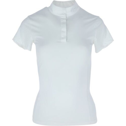 Covalliero Turniershirt Damen Kurzarm Competition T-Shirt White L kavalio - für mich und mein Pferd - White