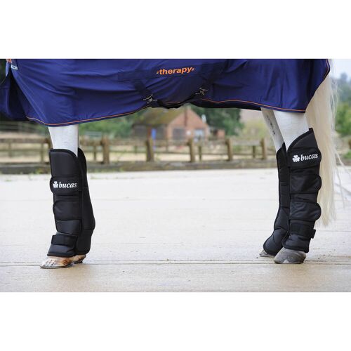 Bucas Transportgamaschen Boots 4-Set Black Cob