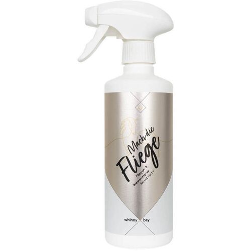 whinny X bay Fliegenspray Mach die Fliege Kräuterduft Insektenschutzspray 500 ml kavalio - für mich und mein Pferd