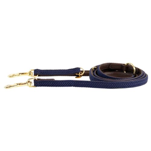 Kentucky Dogwear Hundeleine aus geflochtenem Nylon 200 cm Size S Navy