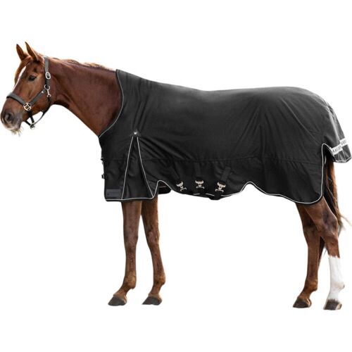 Waldhausen Outdoordecke 200g High Neck Scandic Weidedecke Schwarz 155 kavalio - für mich und mein Pferd - Schwarz