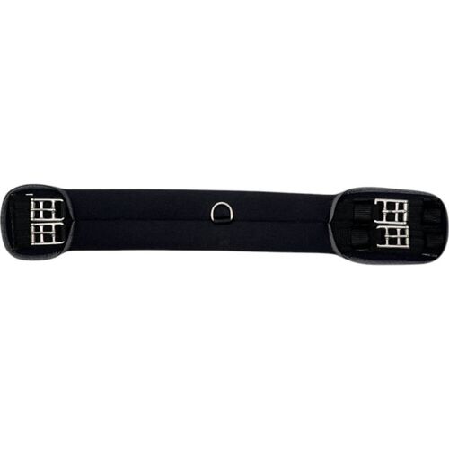 Kavalkade Kurzgurt KavalPren mit Elast Neopren Sattelgurt elastisch Schwarz 70cm kavalio - für mich und mein Pferd - Schwarz