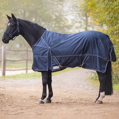 Waldhausen Outdoordecke 200g Premium Weidedecke Nachtblau 155 cm kavalio - für mich und mein Pferd - Nachtblau