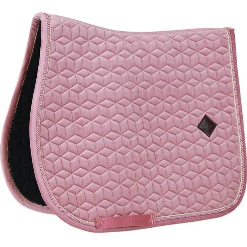 Kentucky Horsewear Springschabracke Velvet Samtschabracke Sattelunterlage Rosa Cob kavalio - für mich und mein Pferd - Rosa