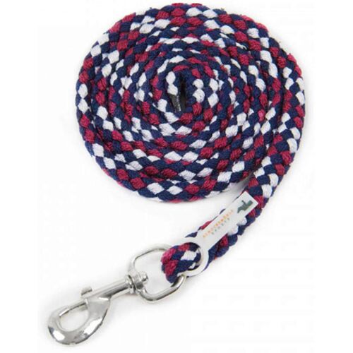 Schockemöhle Sports Führstrick Catch mit Karabinerhaken Anbindestrick Navy/Burgundy/White kavalio - für mich und mein Pferd - Navy/Burgundy/White