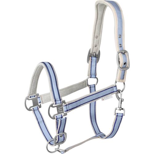 Waldhausen Halfter Athletic Nylonhalfter Pastellblau VB kavalio - für mich und mein Pferd - Pastellblau