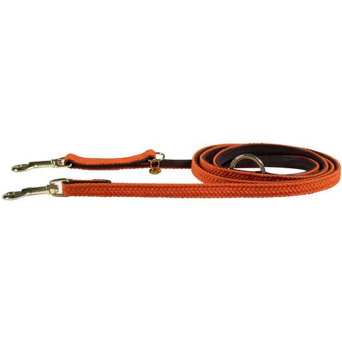 Kentucky Dogwear Hundeleine aus geflochtenem Nylon 200 cm Size L Orange