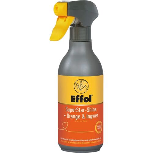 Effol Mähnenspray Super Star - Shine Orange & Ingwer Glanzspray 750 ml kavalio - für mich und mein Pferd