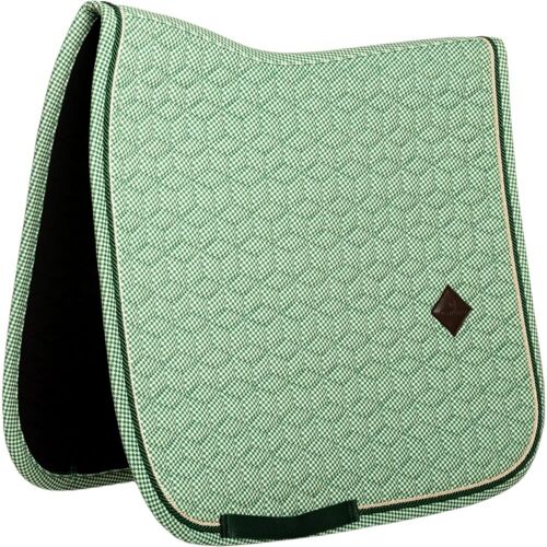 Kentucky Horsewear Dressurschabracke Velvet Printing Schabracke Grün Full kavalio - für mich und mein Pferd - Grün