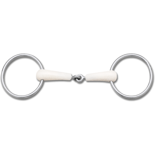 Happy Mouth Wassertrense Einfach Gebrochen 20 mm Kunststoffgebiss Apfelaroma 13,5 cm kavalio - für mich und mein Pferd