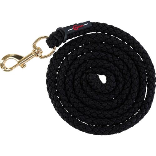 Covalliero Führstrick TopLine mit Karabinerhaken Black kavalio - für mich und mein Pferd - Black