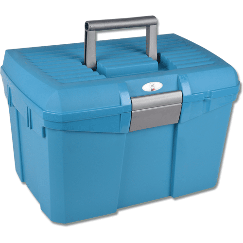 Waldhausen Putzbox Türkis/ Grau kavalio - für mich und mein Pferd - Türkis/ Grau