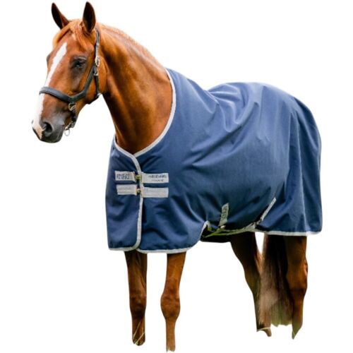 Horseware Ireland Weidedecke Amigo 50g Ripstop 900D Turnout Decke Navy/Titanium Grey 130 cm kavalio - für mich und mein Pferd - Navy/Titanium Grey