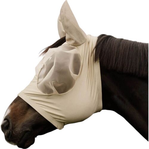 Kentucky Horsewear Fliegenmaske Slim Fit Insektenschutz Beige Shetty kavalio - für mich und mein Pferd - Beige