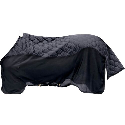 Kentucky Horsewear Transportdecke Abschwitzdecke Combo Cooler Black 5'9 (125cm) kavalio - für mich und mein Pferd - Black