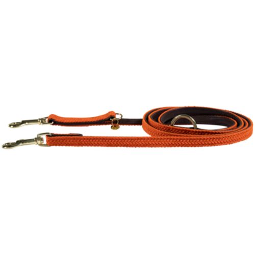 Kentucky Dogwear Hundeleine aus geflochtenem Nylon 200 cm Size S Orange