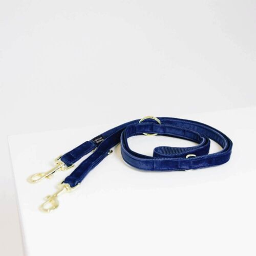 Kentucky Dogwear Hundeleine Velvet 200 cm Size L Marine