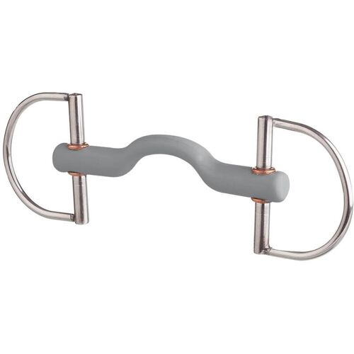 Beris Bits D-Ring Trense Zungenbogenstange Soft 18 mm Stangengebiss 140 mm kavalio - für mich und mein Pferd