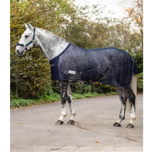 Waldhausen Fliegendecke COMFORT mit Kreuzgurten Nachtblau 135 cm kavalio - für mich und mein Pferd - Nachtblau